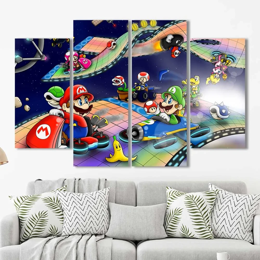 Retro gaming poster-set (6 prints) — afbeelding 2 van 3